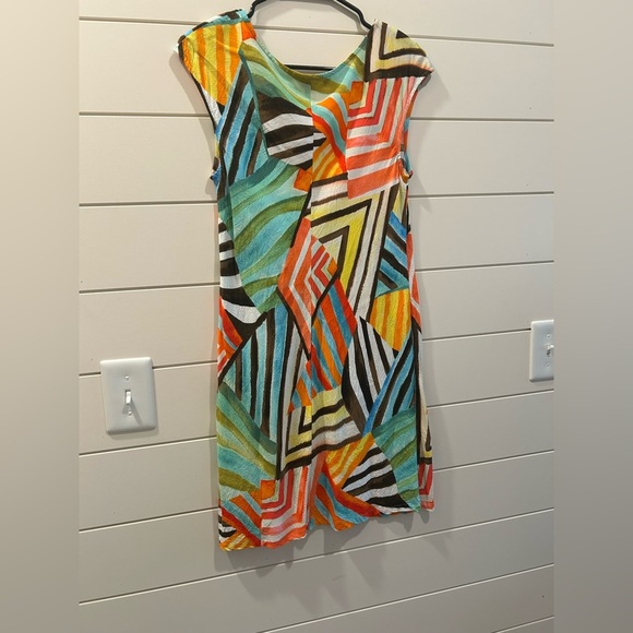 Jams World Colorful Geometric Pattern Dress Size XS - Picture 5 of 6